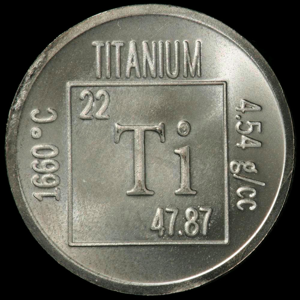 element-coin-a-sample-of-the-element-titanium-in-the-periodic-table