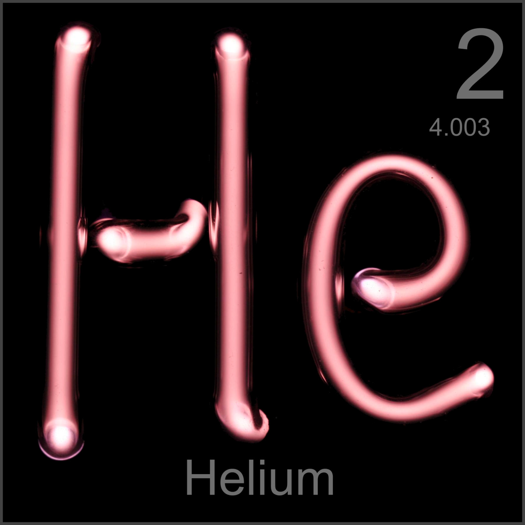 Helium Museum-grade sample