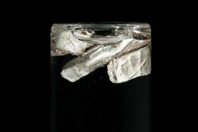 Sample of the element Lithium in the Periodic Table