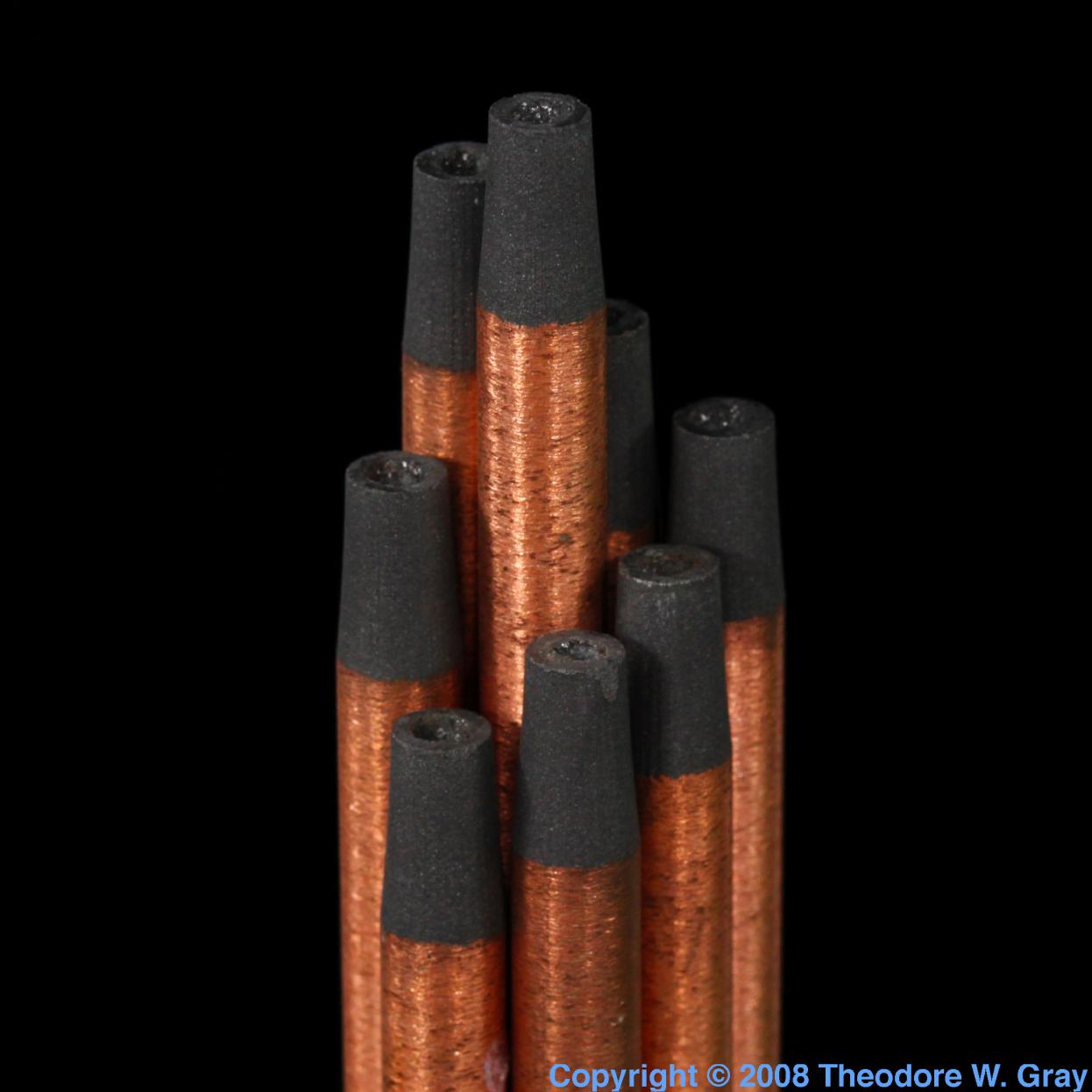 Carbon Copper-clad welding carbons