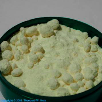 Sulfur sample