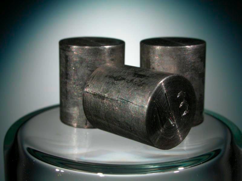 Sample of the element Niobium in the Periodic Table
