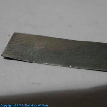Molybdenum sample