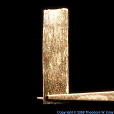 Technetium Technetium plated gold
