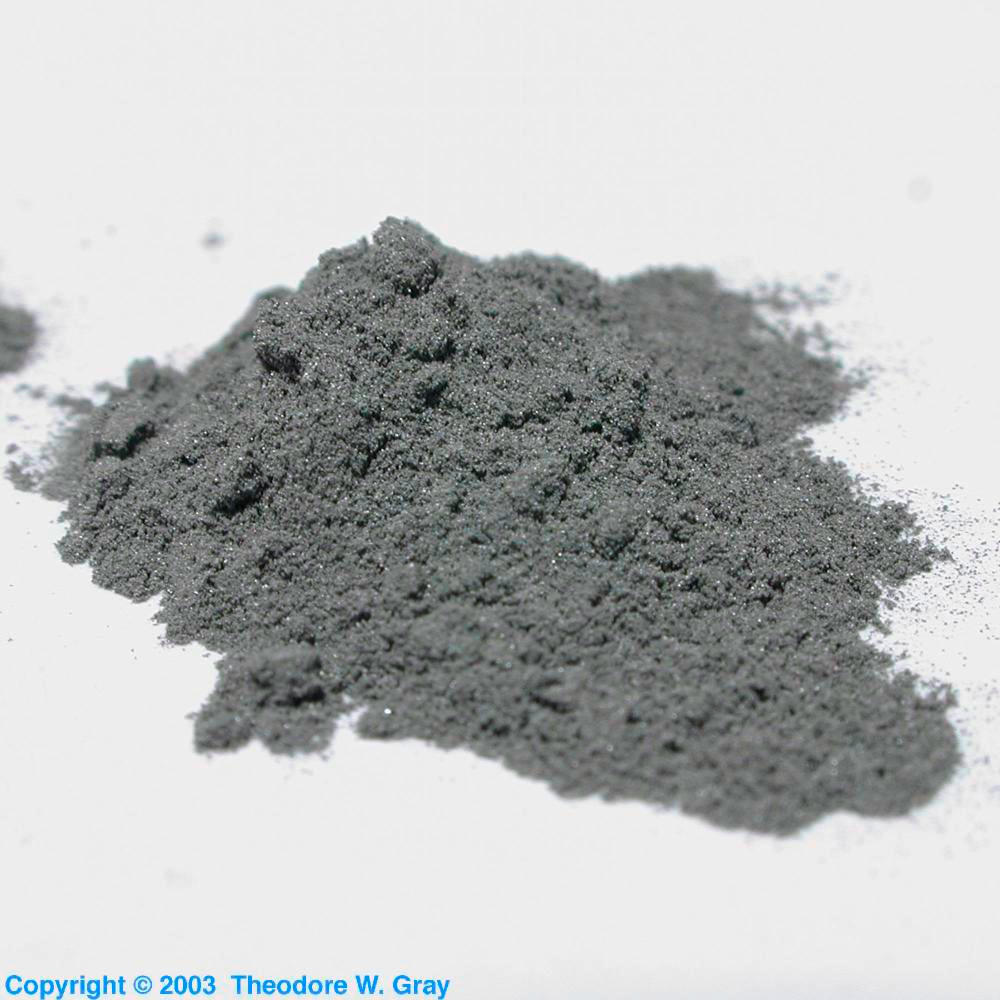 Very Fine Powder Technically Sponge A Sample Of The Element Ruthenium 