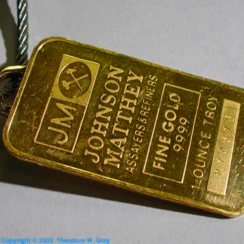 Gold sample