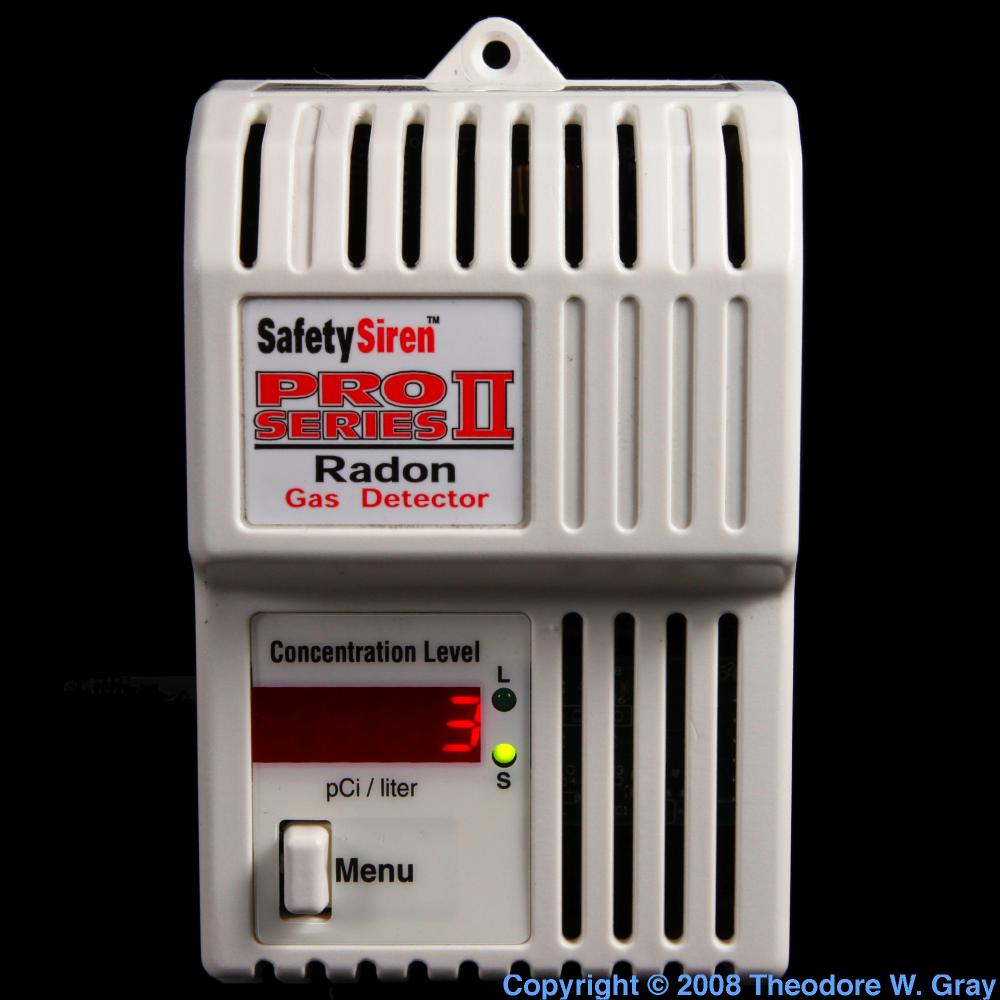 Safety Siren Pro Series Digital Radon Monitor