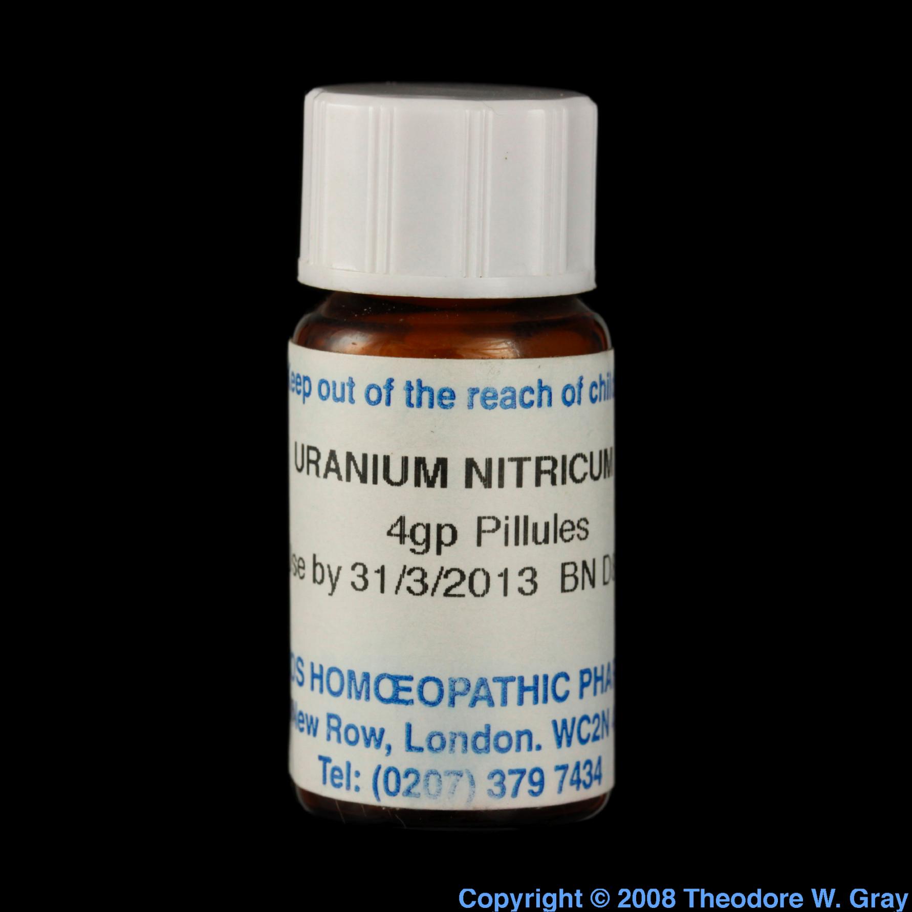 Uranium Homeopathic uranium