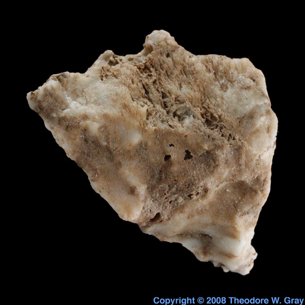 Salt from Death Valley, a sample of the element Chlorine in the
