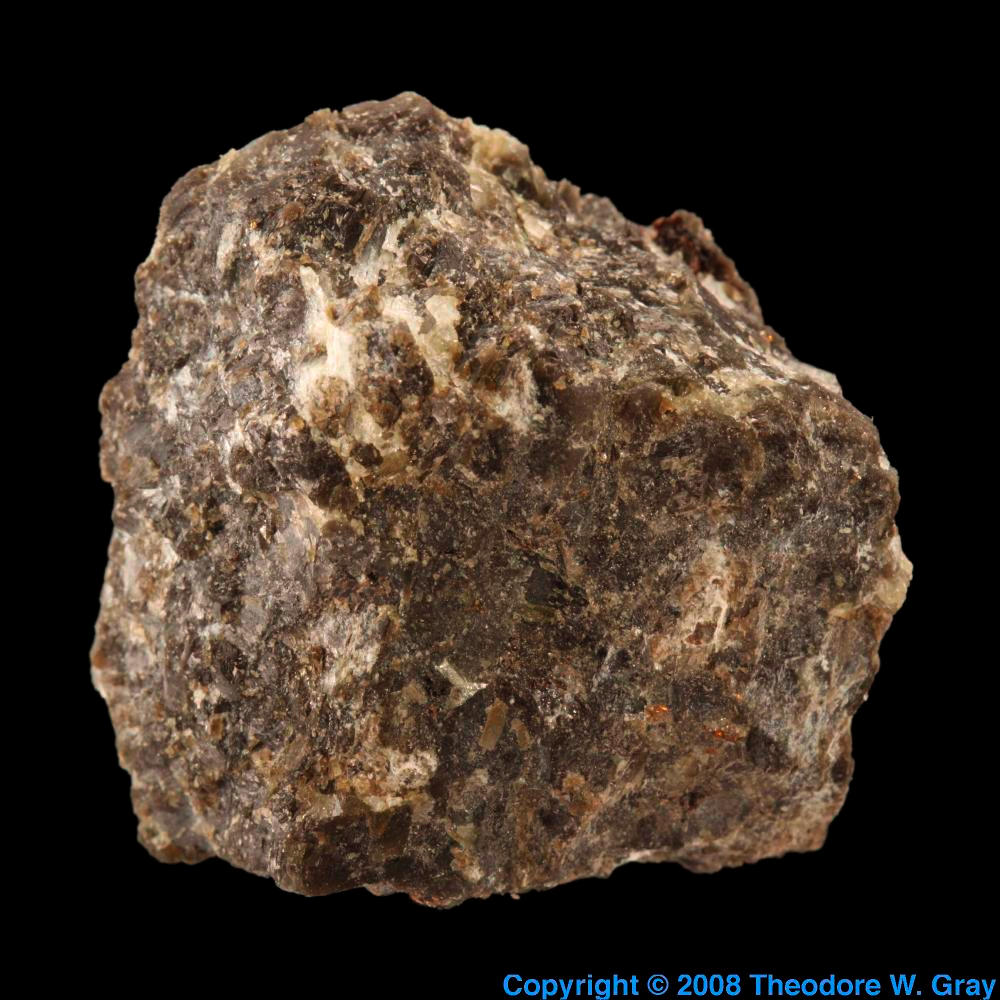 Platinum ore from Jensan Set, a sample of the element Platinum in the ...